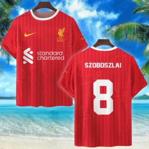 Dominik Szoboszlai T-Shirt Premier League 2025 For Fan Dominik Szoboszlai HVN1010DS05162025