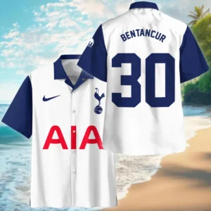 Rodrigo Bentancur Hawaiian  Shirt Tottenham Hotspur UEFA Europa 2025 For Fan Rodrigo Bentancur HVN1010UEFARB052225HAW