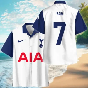Son Heung Min Hawaiian  Shirt Tottenham Hotspur UEFA Europa 2025 For Fan Son Heung Min HVN1010UEFASHM052225HAW