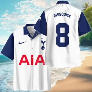 Yves Bissouma Hawaiian  Shirt Tottenham Hotspur UEFA Europa 2025 For Fan Yves Bissouma HVN1010UEFAYB052225HAW