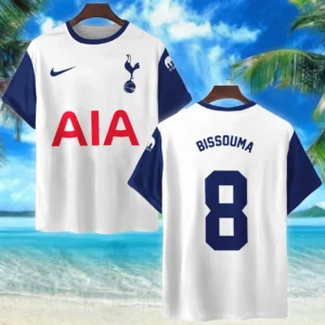 Yves Bissouma T- Shirt Tottenham Hotspur UEFA Europa 2025 For Fan Yves Bissouma HVN1010UEFAYB052225TS3D