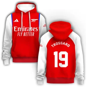 Leandro Trossard Arsenal Shirt Premier League 2025 For Fan Leandro Trossard HVN1011LT05192025HOD