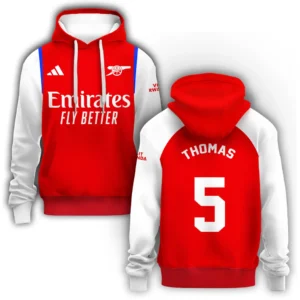 Thomas Partey Arsenal Shirt Premier League 2025 For Fan Thomas Partey HVN1011TP05192025HOD