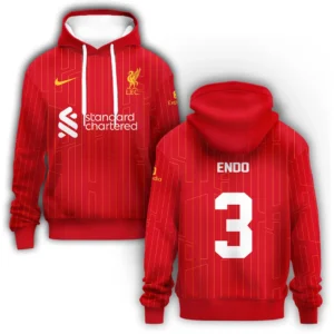 Wataru Endo Liverpool Hoodie Premier League 2025 For Fan Wataru Endo HVN1011WE05172025HOD