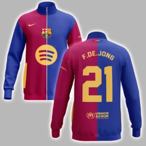 Frenkie de Jong Barcelona Shirt La Liga 2025 For Fan Frenkie de Jong HVN1012FJ05192025SCJ