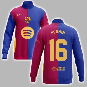 Fermin Lopez Barcelona Shirt La Liga 2025 For Fan Fermin Lopez HVN1012FL05192025SCJ