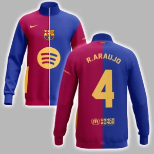 Ronald Araujo Barcelona Shirt La Liga 2025 For Fan Ronald Araujo HVN1012RA05192025SCJ