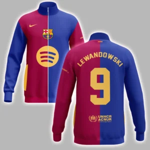 Robert Lewandowski  Barcelona Shirt La Liga 2025 For Fan Robert Lewandowski  HVN1012RL05192025SCJ