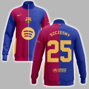 Wojciech Szczesny Barcelona Shirt La Liga 2025 For Fan Wojciech Szczesny HVN1012WS05192025SCJ