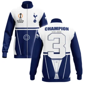 Tottenham Hotspur Stand Collar Jacket UEFA Europa 2025 For Fan Tottenham Hotspur HVN1014C2WINNER052325SCJ