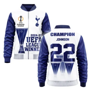 Brennan Johnson Tottenham Hotspur Bomber Jacket  UEFA League Cup 2025 For Fan Brennan Johnson HVN1017BJ052425