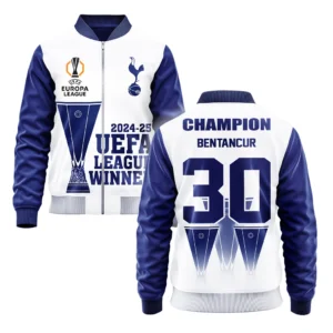 Rodrigo Bentancur Tottenham Hotspur Bomber Jacket  UEFA League Cup 2025 For Fan Rodrigo Bentancur HVN1017RB052425