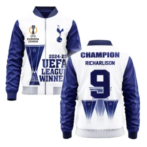 Richarlison Tottenham Hotspur Bomber Jacket  UEFA League Cup 2025 For Fan Richarlison HVN1017RI052425