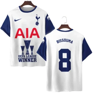 Yves Bissouma Tottenham Hotspur T-Shirt  UEFA League Cup 2025 For Fan Yves Bissouma HVN1017YB052425
