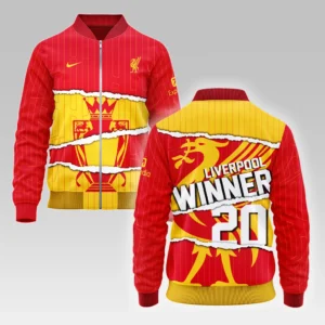 Liverpool Bomber Jacket Premier League 2025 For Fan Liverpool HVN1025LVEPLCMP052725BOB