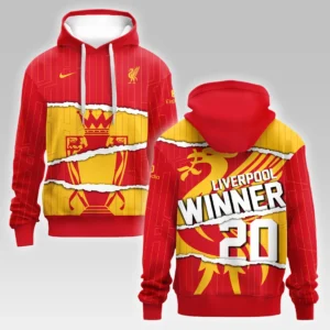 Liverpool Hoodie Premier League 2025 For Fan Liverpool HVN1025LVEPLCMP052725HOD