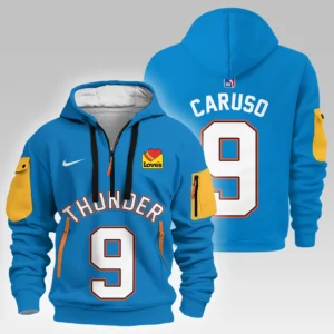 Alex Caruso Oklahoma City Thunder Hoodie Half Zipper  NBA 2025 For Fan Alex Caruso HVN1026THDAC052825HODZ
