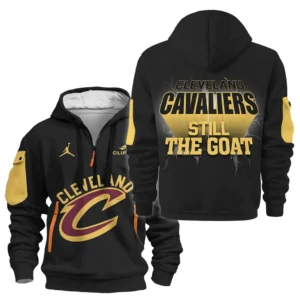 Cleveland Cavaliers Hoodie Half Zipper NBA 2025 For Fan Cleveland Cavaliers HVN1030CL053025HODZ