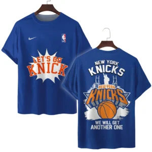 New York Knicks T-Shirt  NBA 2025 For Fan New York Knicks HVN1031NYK053025TS3D