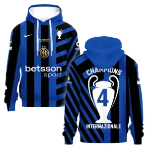 Internazionale Hoodie UEFA Champion League 2025 For Fan Internazionale HVN1033INM053125HOD