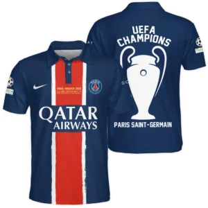 Paris Saint-Germain Polo Shirt UEFA Champion League 2025 For Fan Paris Saint-Germain HVN1033PSG053125POS