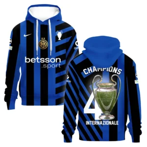 Internazionale Hoodie UEFA Champion League 2025 For Fan Internazionale HVN1034INTR053125HOD