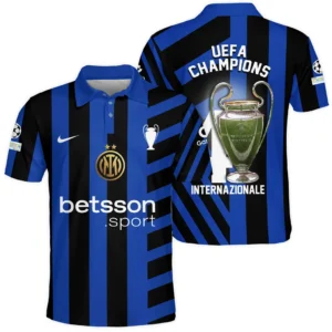 Internazionale Polo Shirt UEFA Champion League 2025 For Fan Internazionale HVN1034INTR053125POS