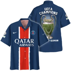 Paris Saint-Germain Hawaiian UEFA Champion League 2025 For Fan Paris Saint-Germain HVN1034PSG053125HAW
