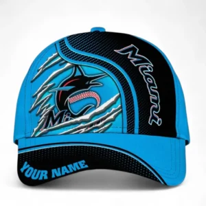 Miami Marlins Classic Cap, All Over Print Classic Cap Miami Marlins DMBL1136192241