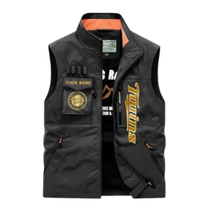 Minnesota Twins Outdoor Sleeveless Vest, All Over Print Outdoor Sleeveless Vest Minnesota Twins DMBL1136192485 - Black