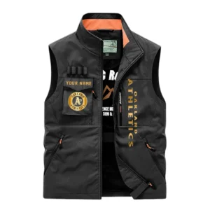 Athletics Outdoor Sleeveless Vest, All Over Print Outdoor Sleeveless Vest Athletics DMBL1136192488 - Black