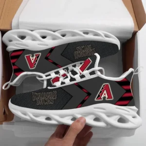Arizona Diamondbacks Sox Max Soul Shoes, All Over Print Max Soul Shoes Arizona Diamondbacks DMBL1136192539 - White