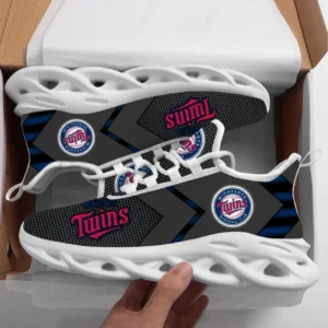 Minnesota Twins Sox Max Soul Shoes, All Over Print Max Soul Shoes Minnesota Twins DMBL1136192540 - White