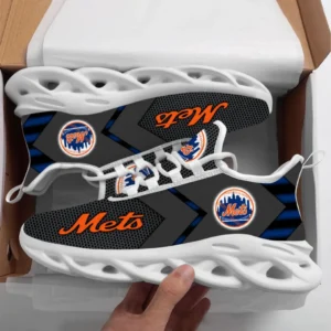 New York Mets Sox Max Soul Shoes, All Over Print Max Soul Shoes New York Mets DMBL1136192554 - White