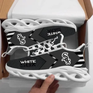 Chicago White Sox Sox Max Soul Shoes, All Over Print Max Soul Shoes Chicago White Sox DMBL1136192557 - White