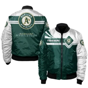 Athletics Bomber Jacket, All Over Print Bomber Jacket Athletics DMLB1046102031