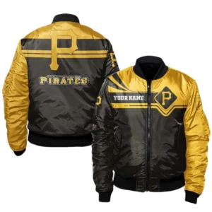 Pittsburgh Pirates Bomber Jacket, All Over Print Bomber Jacket Pittsburgh Pirates DMLB1046102042