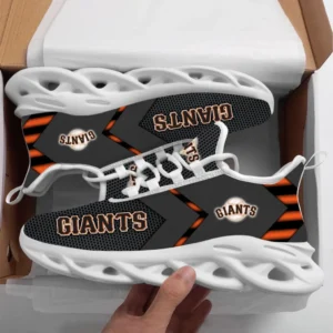 San Francisco Giants Max Soul Shoes, All Over Print Zipper Max Soul Shoes San Francisco Giants - White DMLB1096112048