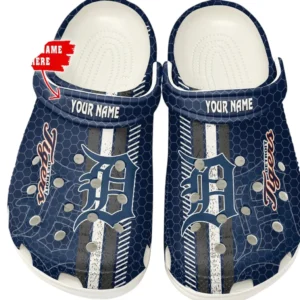 Detroit Tigers Crocs, All Over Print Zipper Crocs Detroit Tigers - white DMLB1106112028