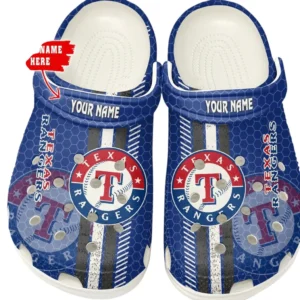 Texas Rangers Crocs, All Over Print Zipper Crocs Texas Rangers - white DMLB1106112039
