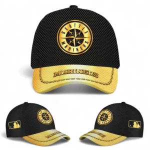 Seattle Mariners Classic Cap, All Over Print Zipper Classic Cap Seattle Mariners DMLB1126112033