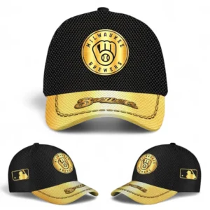 Milwaukee Brewers Classic Cap, All Over Print Zipper Classic Cap Milwaukee Brewers DMLB1126112037