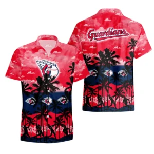 Cleveland Guardians Hawaiian Shirt, All Over Print Hawaiian Shirt Cleveland Guardians DMLB1211362031