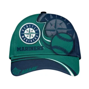 Seattle Mariners Classic Cap, All Over Print Classic Cap Seattle Mariners DMLB1266162050