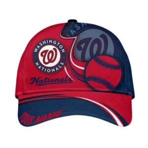 Washington Nationals Classic Cap, All Over Print Classic Cap Washington Nationals DMLB1266162054