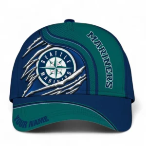 Seattle Mariners Classic Cap, All Over Print Classic Cap Seattle Mariners DMLB1276162043
