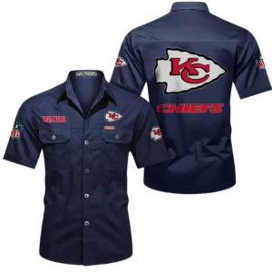 Dallas Cowboys Short Sleeved Shirtt, All Over Print Short Sleeved Shirt Dallas Cowboys - Dark Blue DNFL1026122025