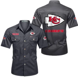 Dallas Cowboys Short Sleeved Shirtt, All Over Print Short Sleeved Shirt Dallas Cowboys - Gray DNFL1026122025