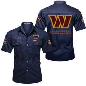 Las Vegas Raiders Short Sleeved Shirtt, All Over Print Short Sleeved Shirt Las Vegas Raiders - Dark Blue DNFL1026122029
