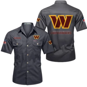 Las Vegas Raiders Short Sleeved Shirtt, All Over Print Short Sleeved Shirt Las Vegas Raiders - Gray DNFL1026122029